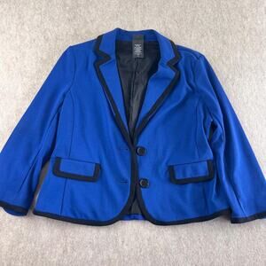 Vintage covington womens blue blazer